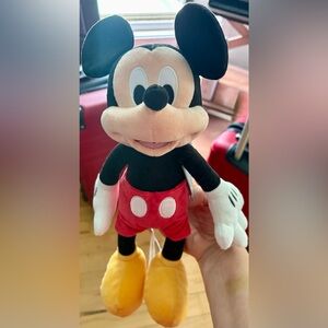 Disney Store Official Mickey Mouse Plush Toy & Coloring Book